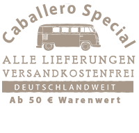 Caballero Special - Alle Lieferungen Versandkostenfrei deutschlandweit